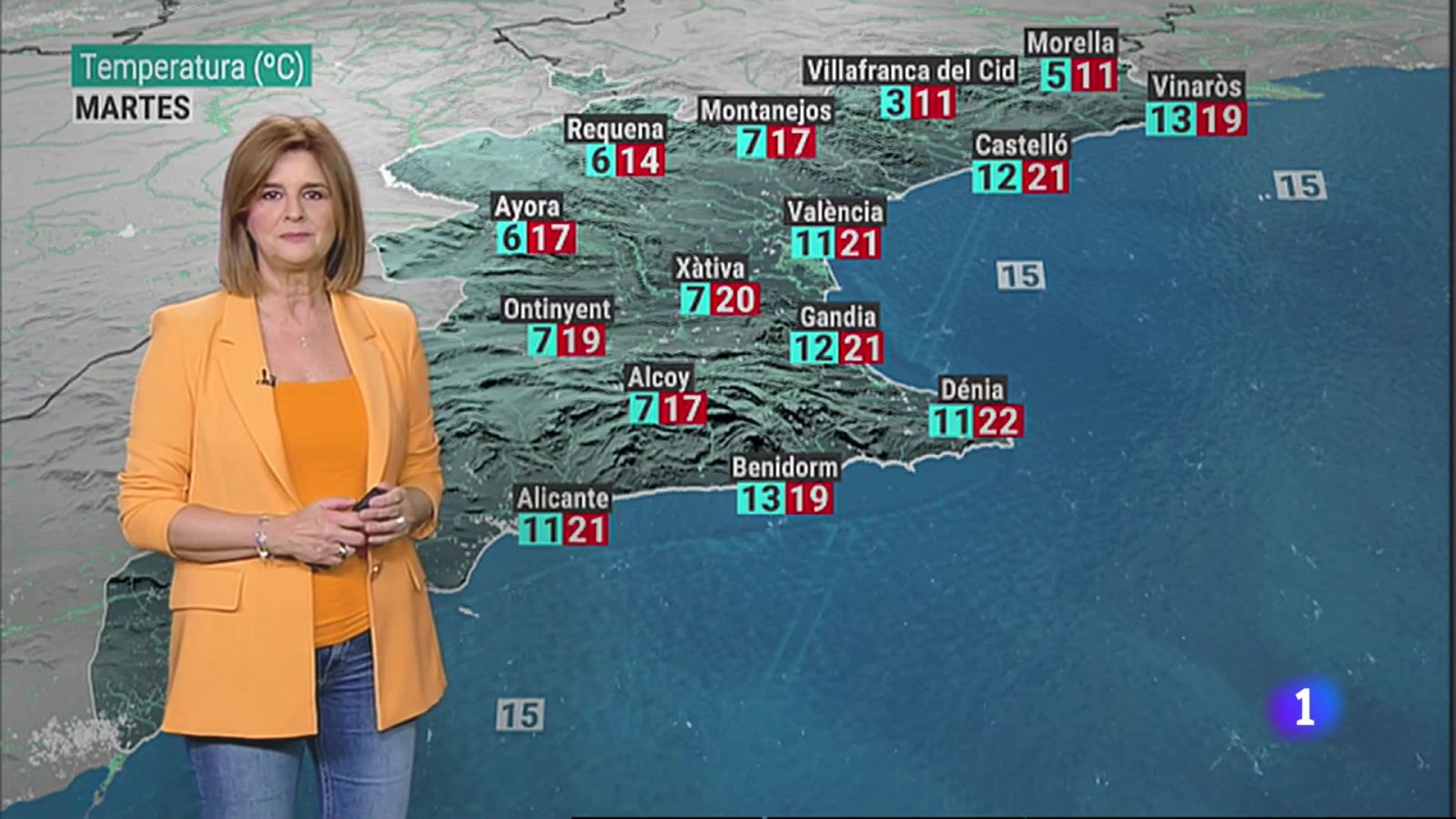 El tiempo en la Comunitat Valenciana 20/11/23