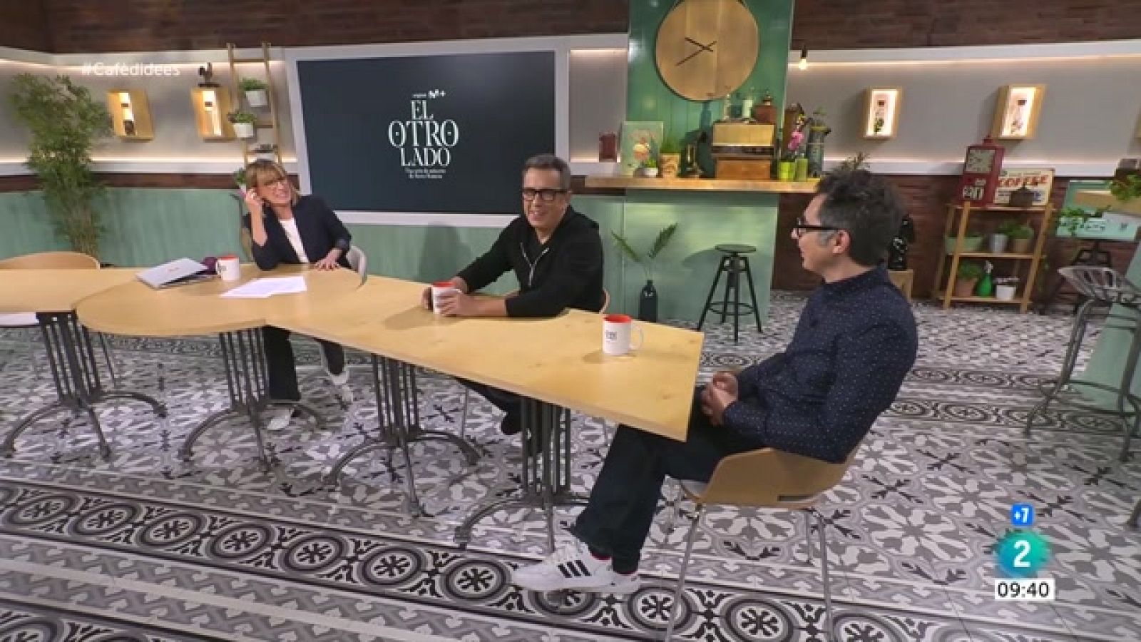 Berto Romero i Andreu Buenafuente presenten la sèrie 'El otro lado'