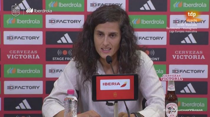 Fútbol - Montse Tomé: "No salimos a probar, salimos a ganar"