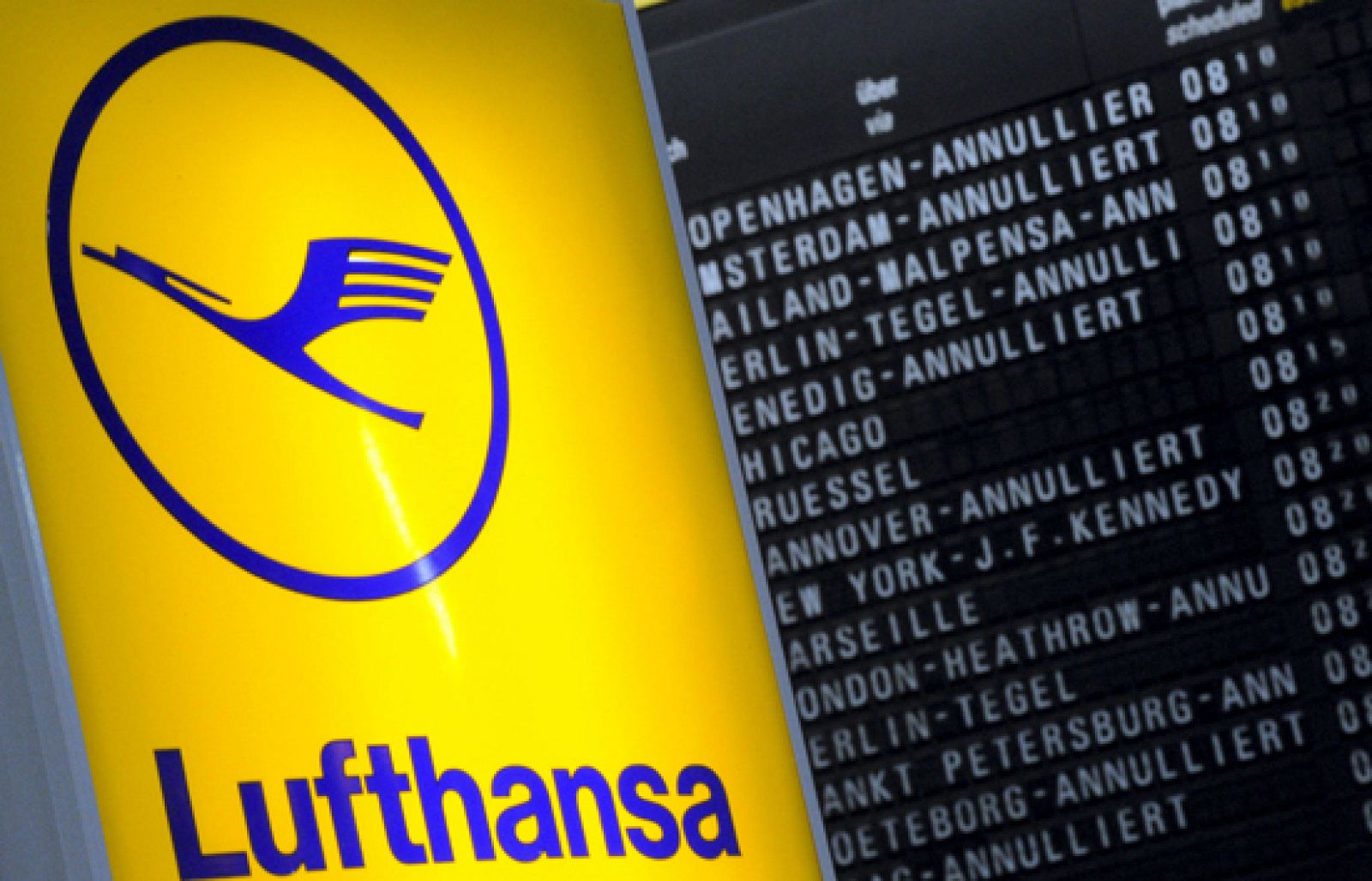 Los pilotos de Lufthansa empiezan una huelga de cuatro días que afectará a tres mil vuelos | Ver