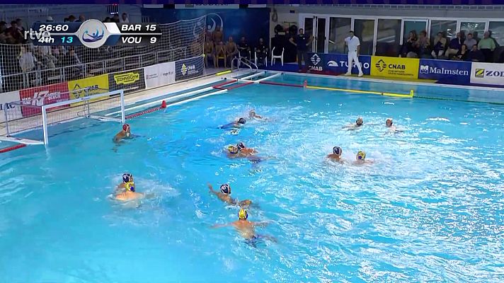 El Atlètic Barceloneta gana al Vouliagmeni y sella la primera plaza en su grupo de Champions