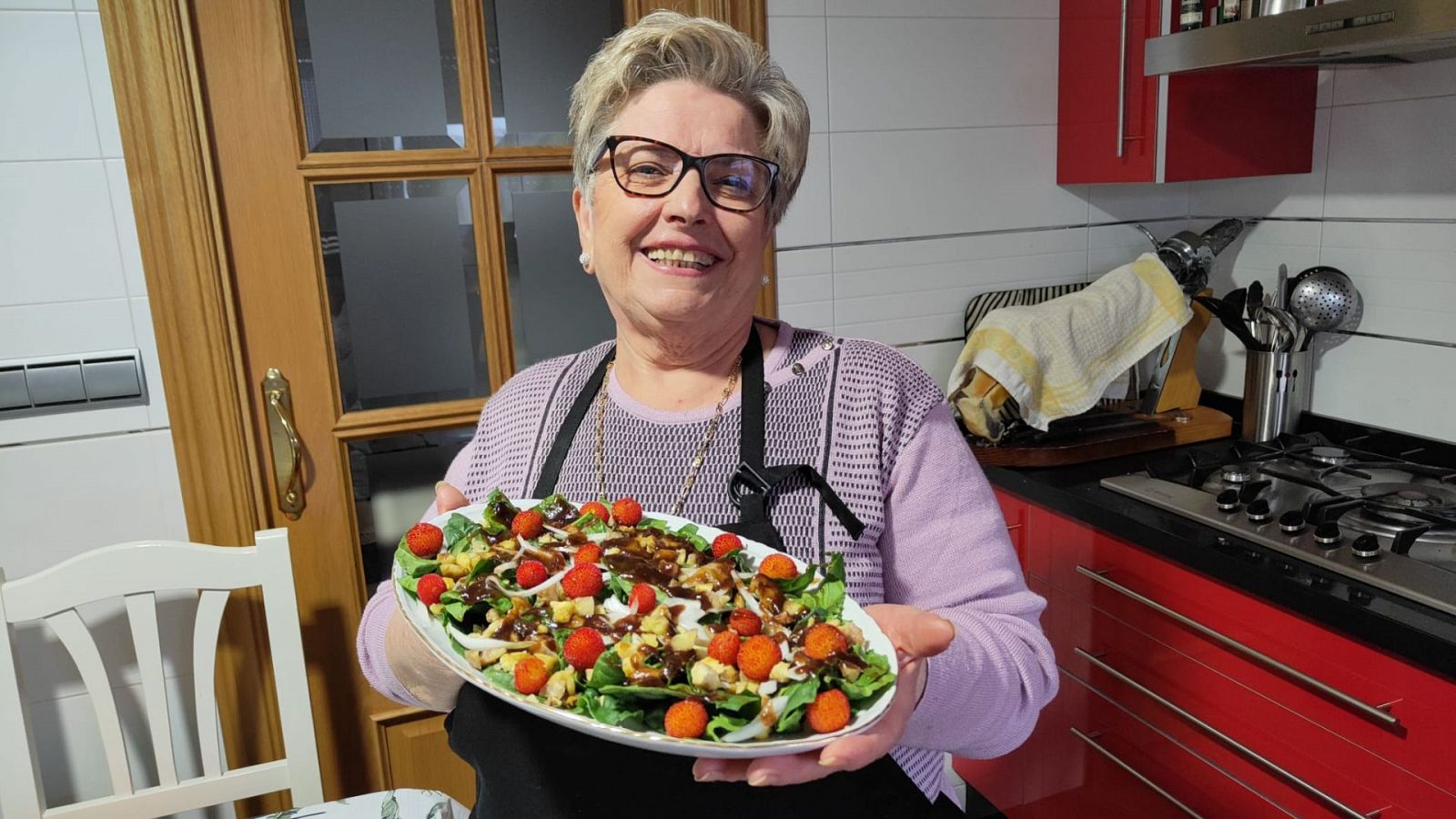 Receta para hacer una ensalada de otoño con un toque especial