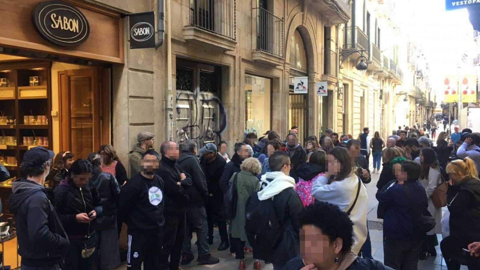 Una mujer, en riesgo de desahucio en Barcelona por 88 euros