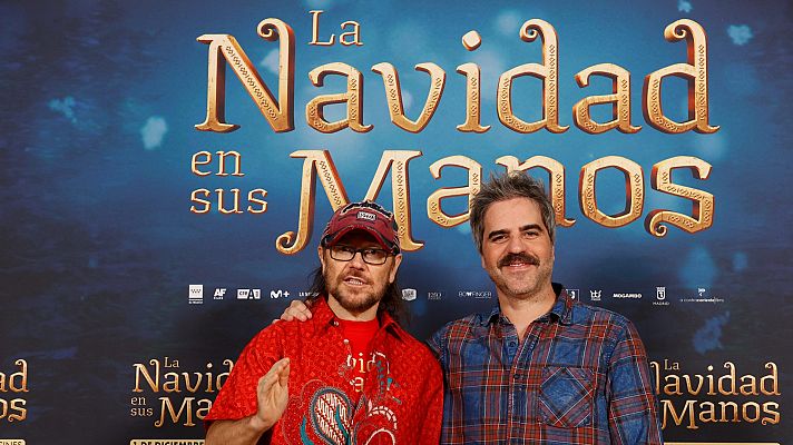 Telediario 1 - Santiago Segura, un Papá Noel con 'La navidad en sus manos'