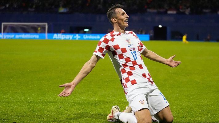 Telediario 1 - Budimir mete a Croacia a la Eurocopa y Gales irá a la repesca
