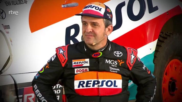 Telediario 2 - Isidre Esteve y el nuevo cojín que le permitirá conducir durante 20 horas seguidas en el Dakar 2024