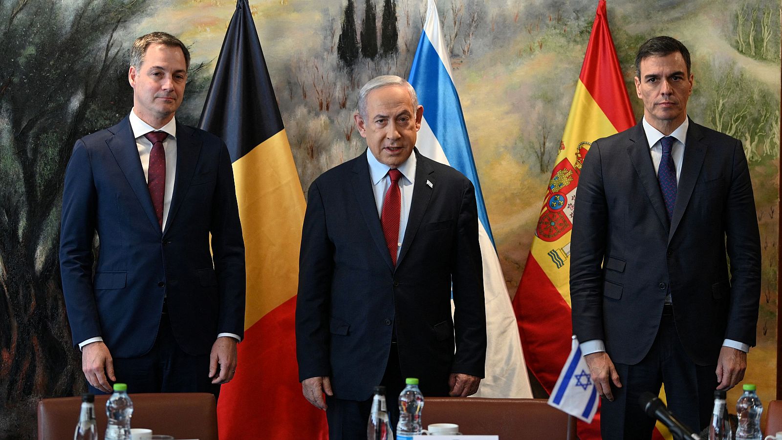 Pedro Sánchez defiende en Israel un Estado palestino ante Netanyahu