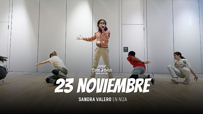 Eurovisión Junior - 23 de noviembre: Sandra Valero y sus bailarines trabajan en la energía de la actuación
