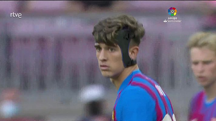 Telediario 1 - Gavi sigue recibiendo numerosas muestras de apoyo tras su lesión