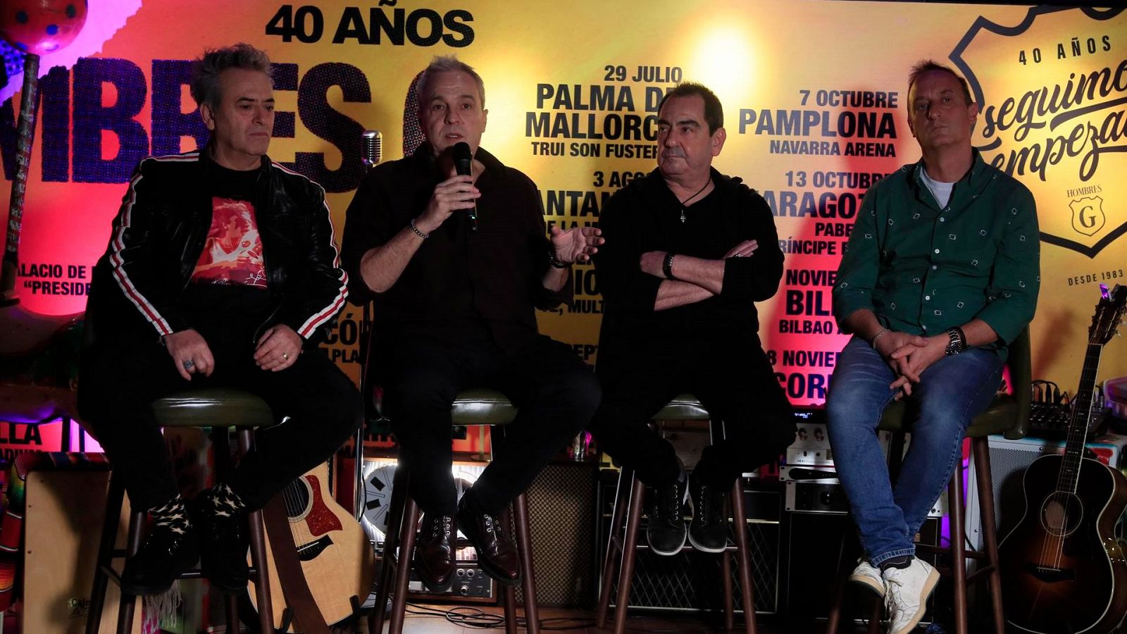 Telediario 1: Los Hombres G celebran su 40 aniversario | RTVE Play