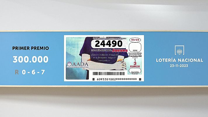 SELAE - Sorteo de la Lotería Nacional del 23/11/2023