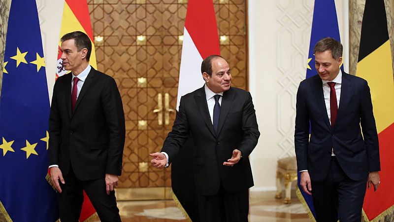Sánchez anuncia el envío de cuatro toneladas de ayuda a Egipto - Ver ahora