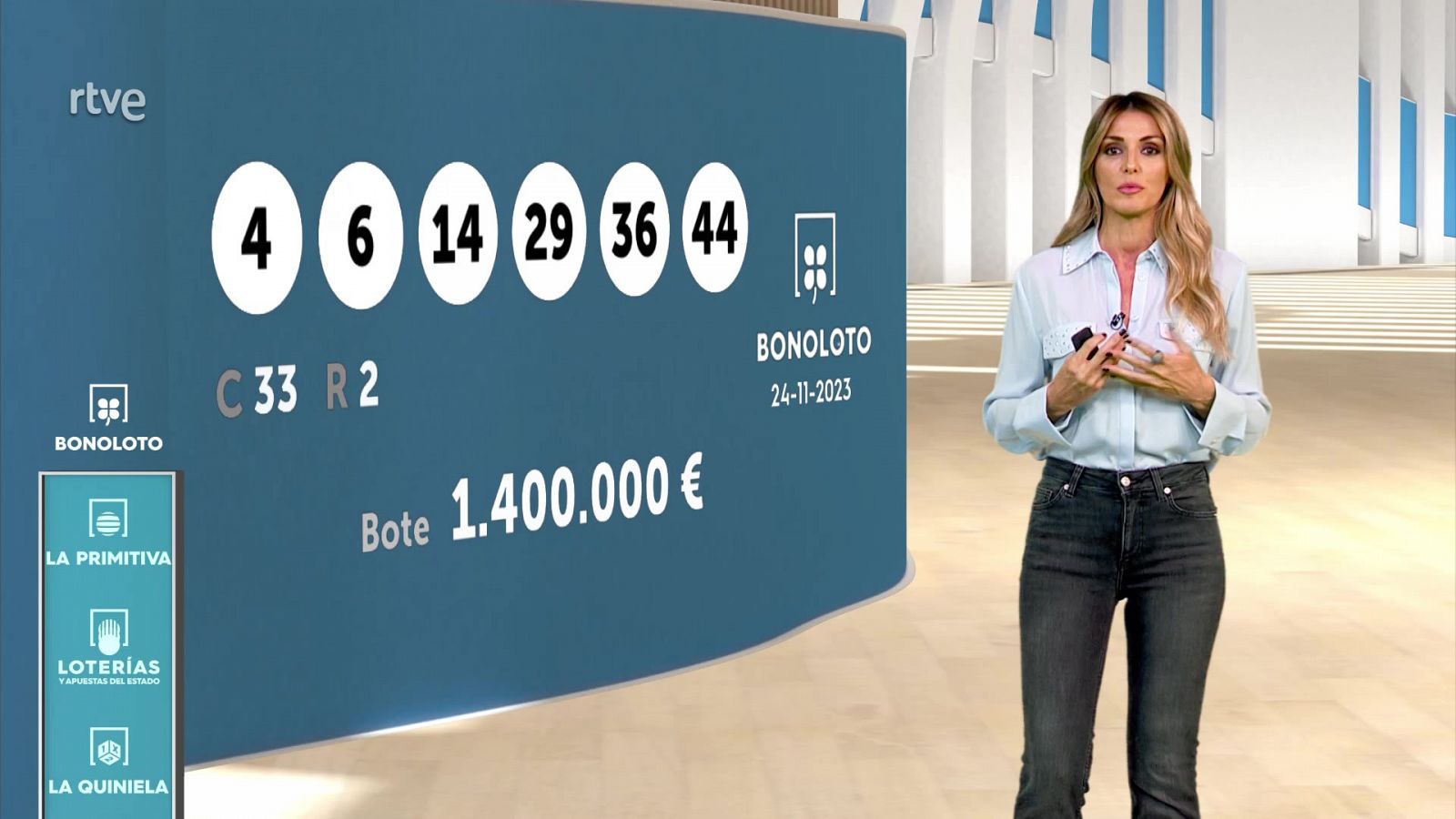 Sorteo de la Bonoloto y Euromillones del 24/11/2023 - ver ahora