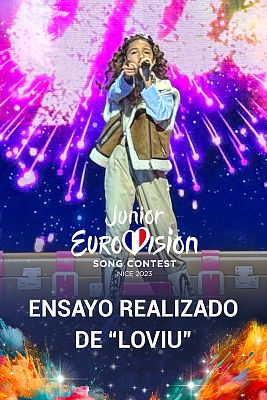 Eurovisión Junior - Ensayo realizado de Sandra Valero