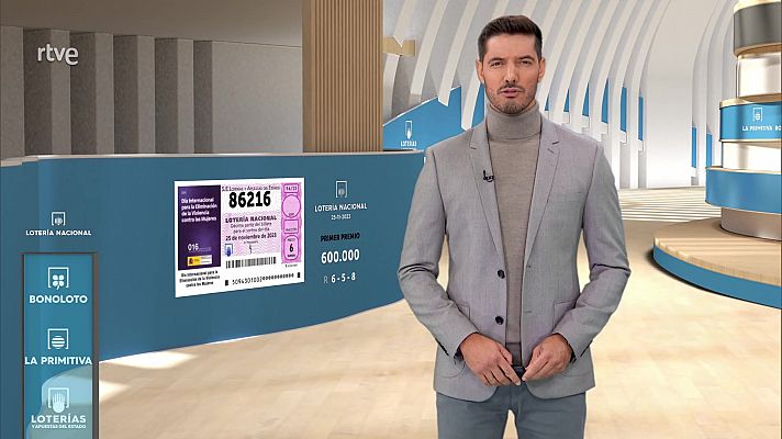 Loterías - Sorteo de la Lotería Nacional del 25/11/2023