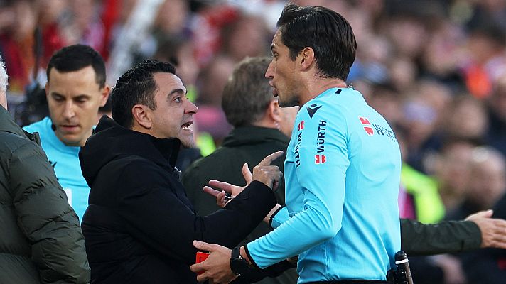 Xavi ve penalti a Raphinha pero hace autocrítica al hablar del empate del Barça ante el Rayo Vallecano