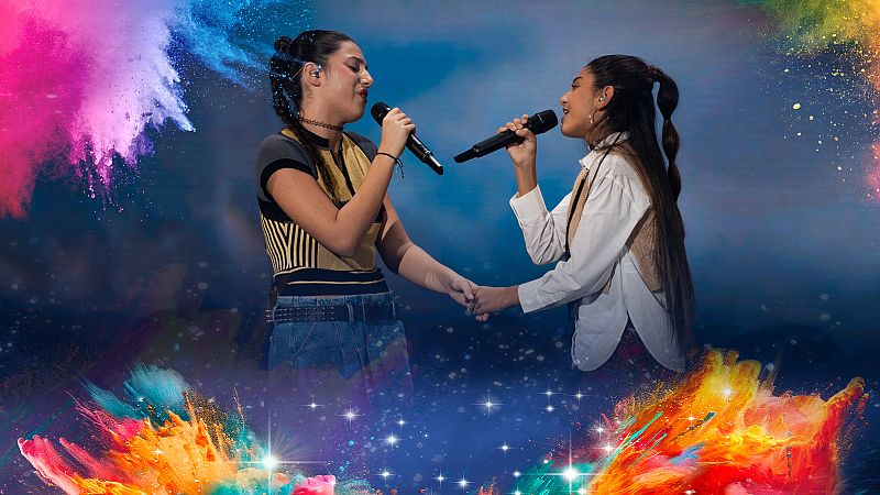 Eurovisin Junior 2023 - Italia: Melissa & Ranya canta "Un Mondo Giusto"