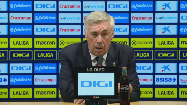 Ancelotti: "Rodrygo ha vuelto, ha marcado la diferencia en el partido de hoy"