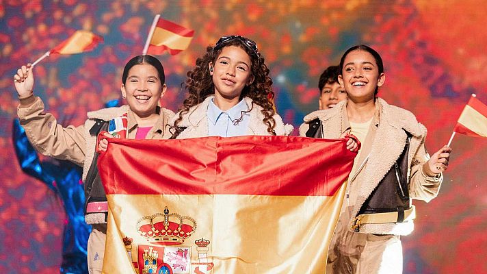 La valenciana Sandra Valero queda en segundo lugar en Eurovisión Junior 2023 tras Francia