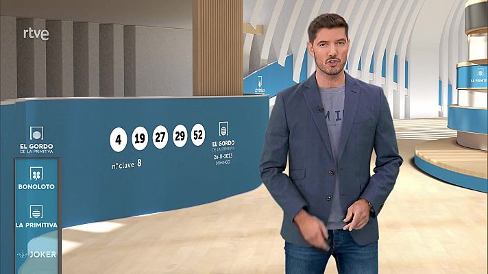 Loterías - Sorteo de la Bonoloto y El Gordo de la Primitiva del 26/11/2023
