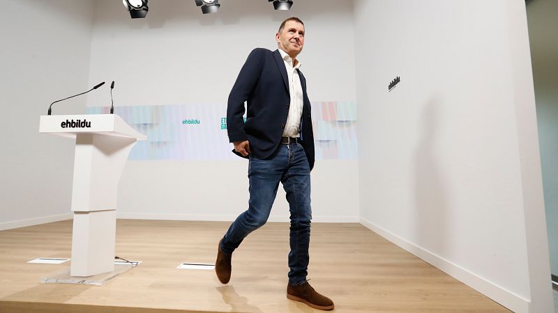 Otegi anuncia que no será el candidato de EH-Bildu a las elecciones vascas