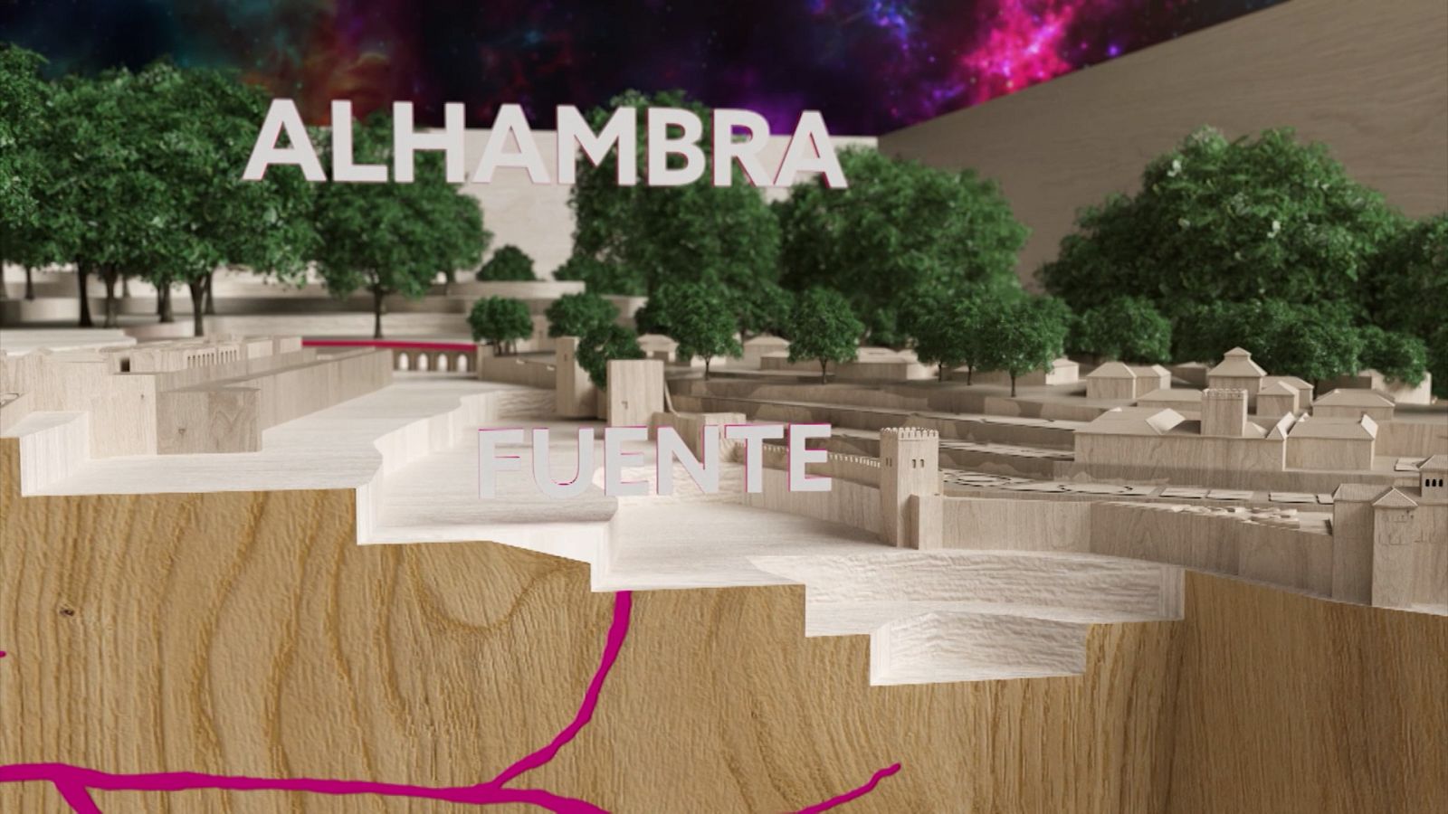 El trayecto del agua hasta llegar a la Alhambra