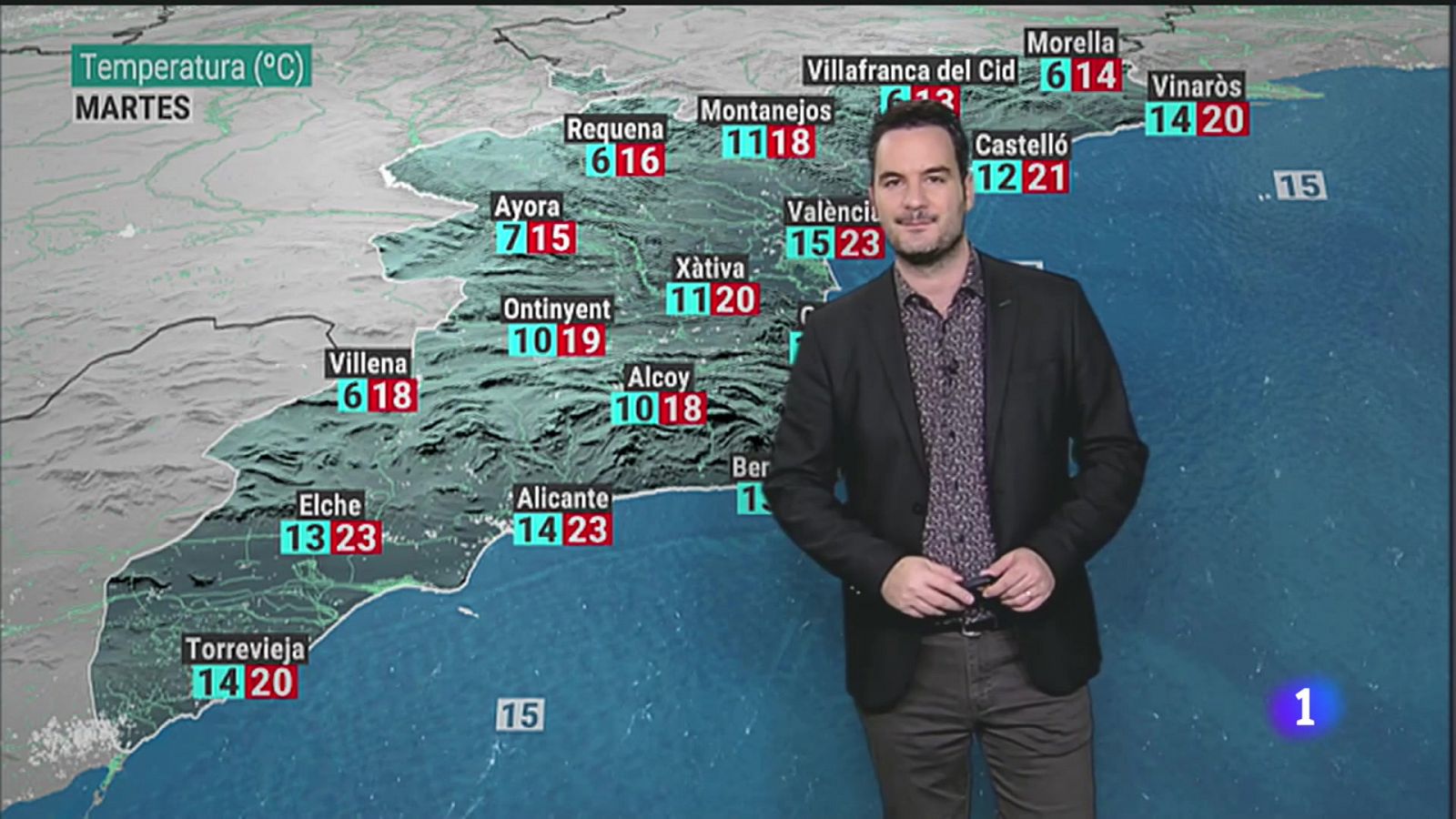 El tiempo en la Comunitat Valenciana 27/11/23