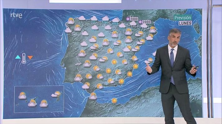 El tiempo - Intervalos de viento fuerte en el bajo Ebro