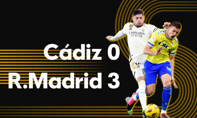 Noticias Andalucía - Cádiz CF 0 - R.Madrid 3