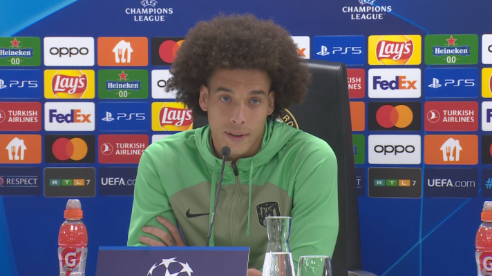 Champions League - Witsel: "El objetivo del club es pasar cuanto antes de grupos"