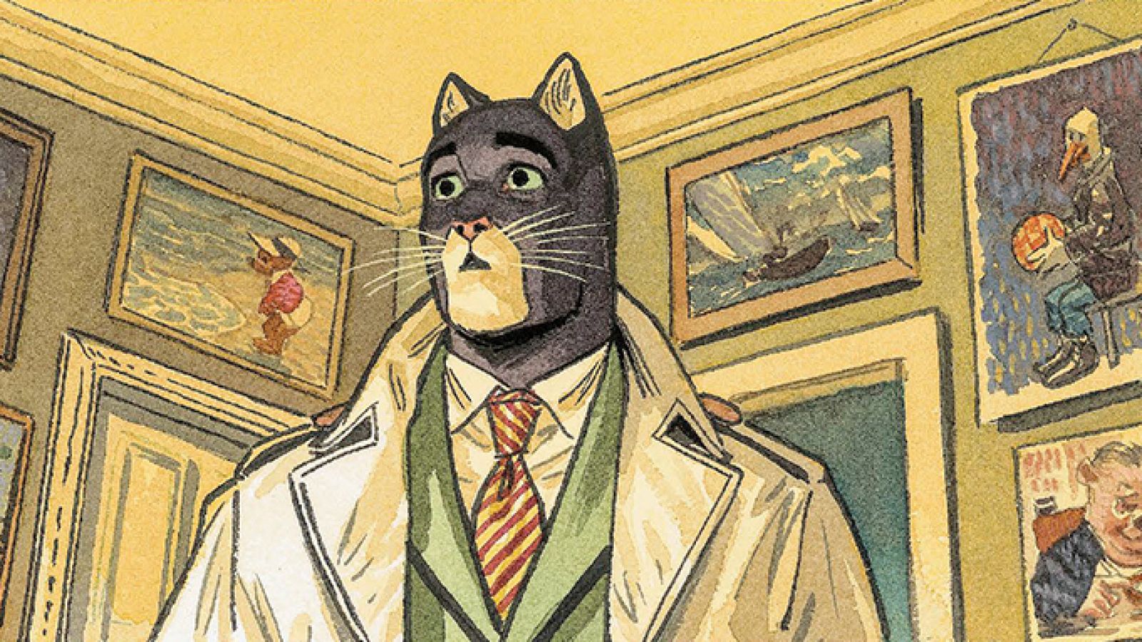 Juan Diaz Canales y Juanjo Guanido presentan la nueva aventua de 'Blacksad'