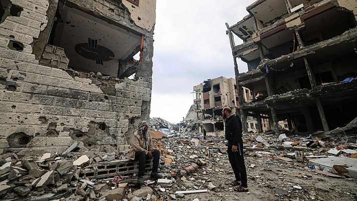 Durante la tregua, muchos gazatíes descubren que sus casas han sido destruidas