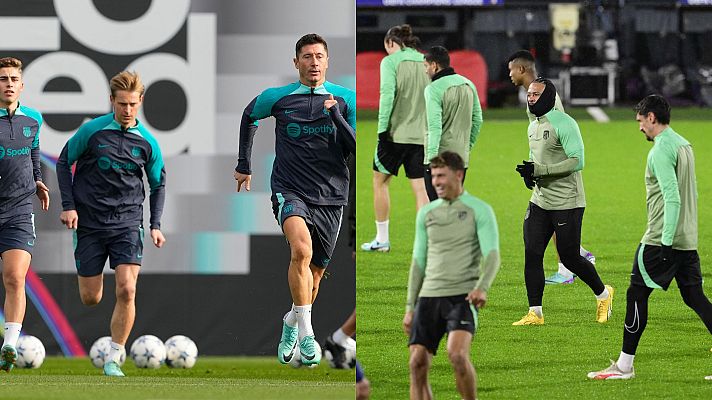 Telediario 1 - El Barcelona, sin Ter Stegen, y el Atlético buscan sellar el pase a octavos de la Champions