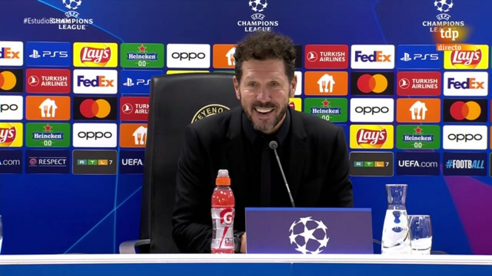 Simeone: "Es un partido muy bueno como equipo"