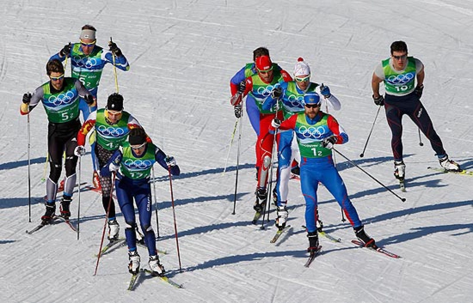 Final de esquí de fondo masculino