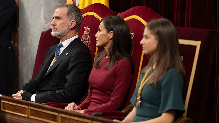 Informativo 24h - Discurso íntegro del rey Felipe VI con motivo de la Apertura de las Cortes de la XV legislatura