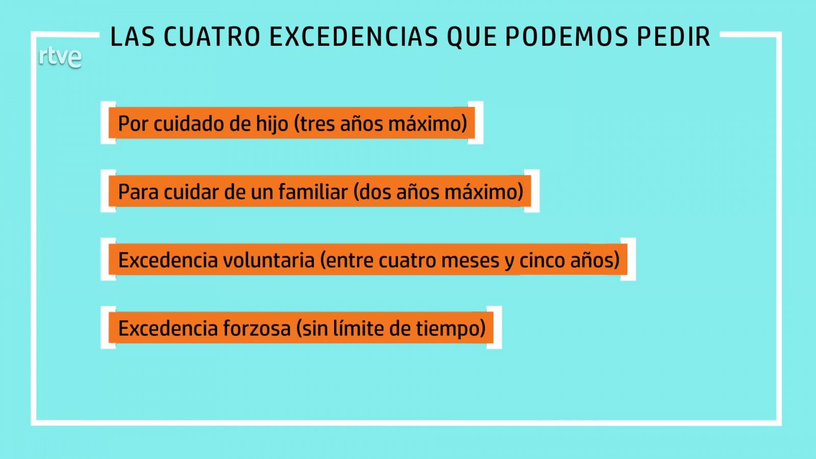 4 tipos de excedencia que tienes derecho a pedir