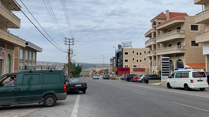 Telediario 1 - Calma tensa en el Líbano pese a la tregua en Gaza