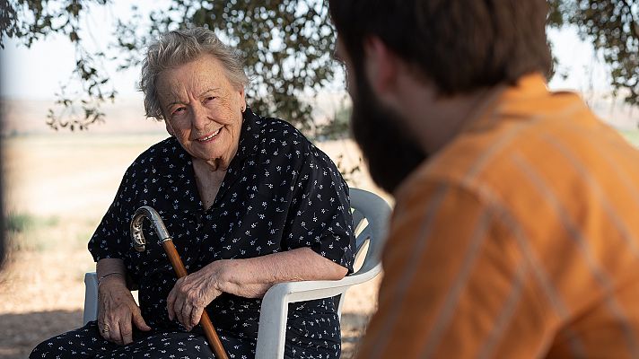 Herminia se despide de Carlos