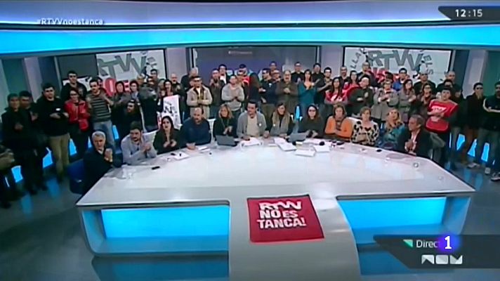 L'informatiu - Comunitat Valenciana - 10 anys del tancament de Radio Televisió Valenciana