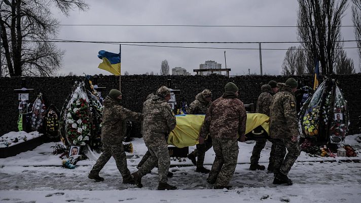 Telediario 2 - La guerra en Gaza desplaza a Ucrania del foco