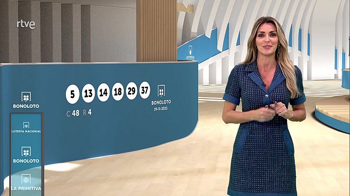 Loterías - Sorteo de la Bonoloto del 29/11/2023