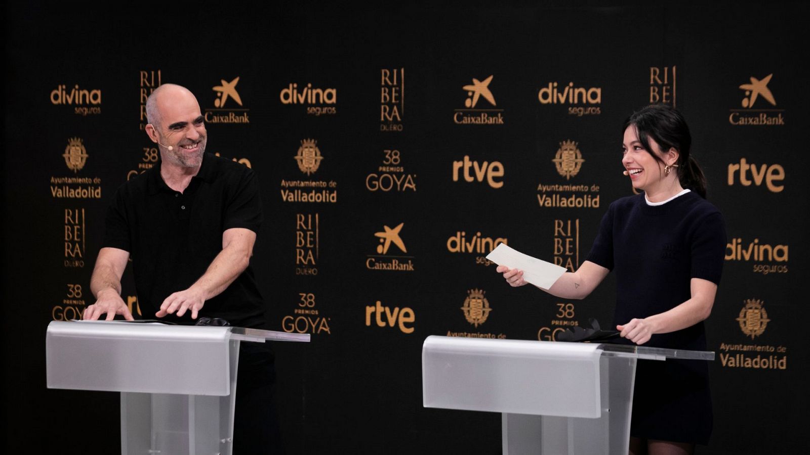 Las nominaciones a los Goya 2024 han sido leídas por los actores Luis Tosar y Anna Castillo, por primera vez, desde el matinal de La 1, Mañaneros.
