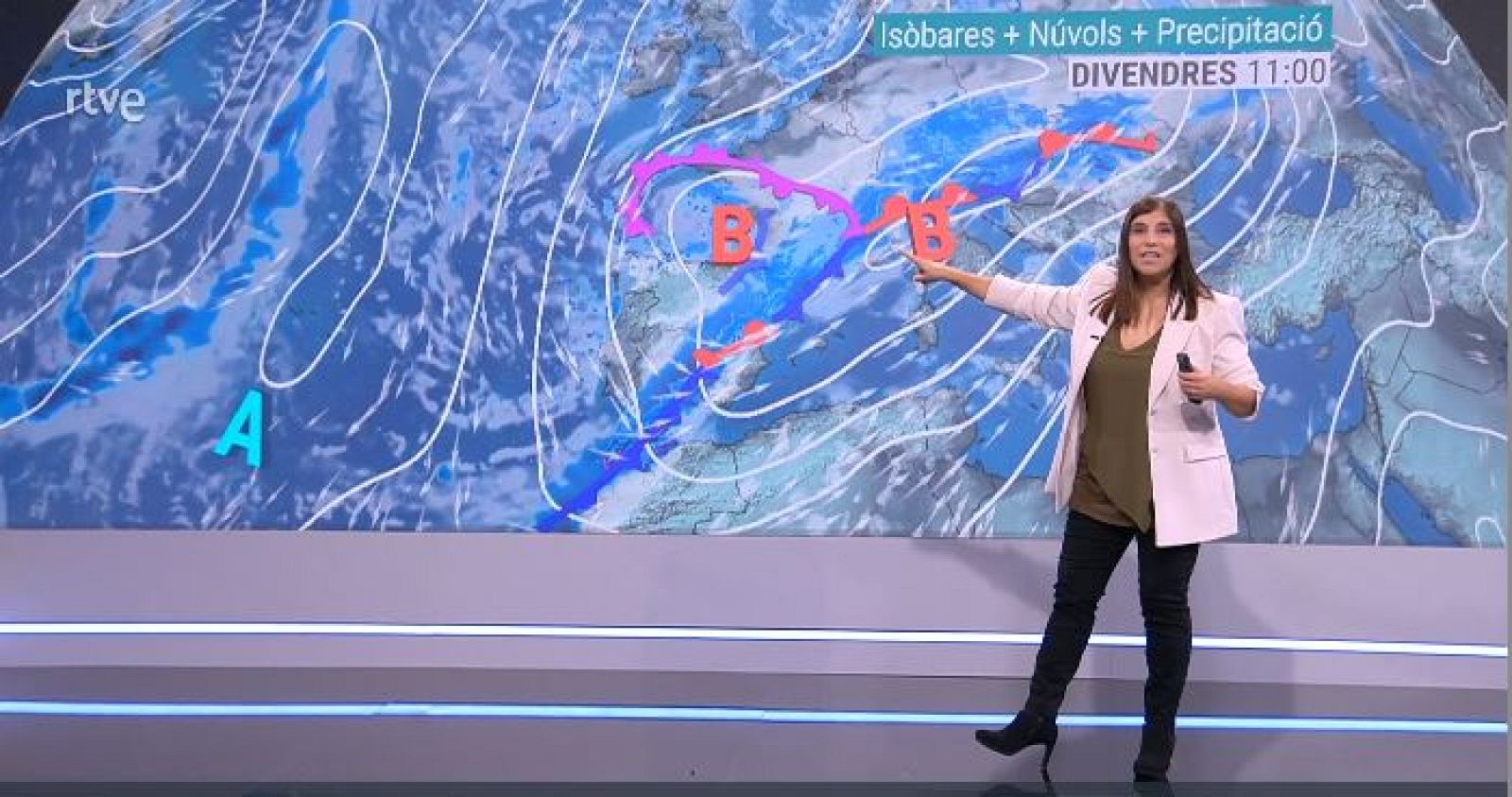 El Temps (30/11/2023) - Canvi de mes. Canvi de temps: pluja, neu, vent i fred
