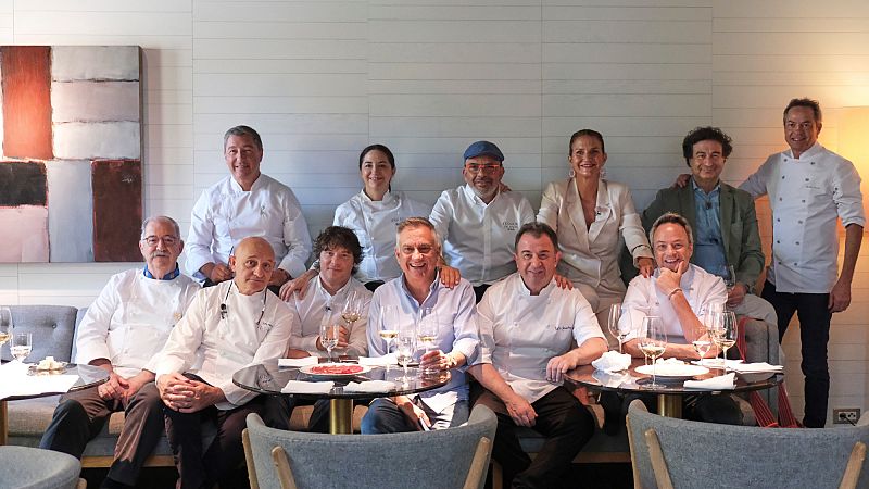 35 estrellas Michelin como comensales en la prueba de exteriores | Ver