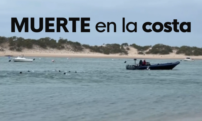 Rescate de inmigrantes en Cádiz