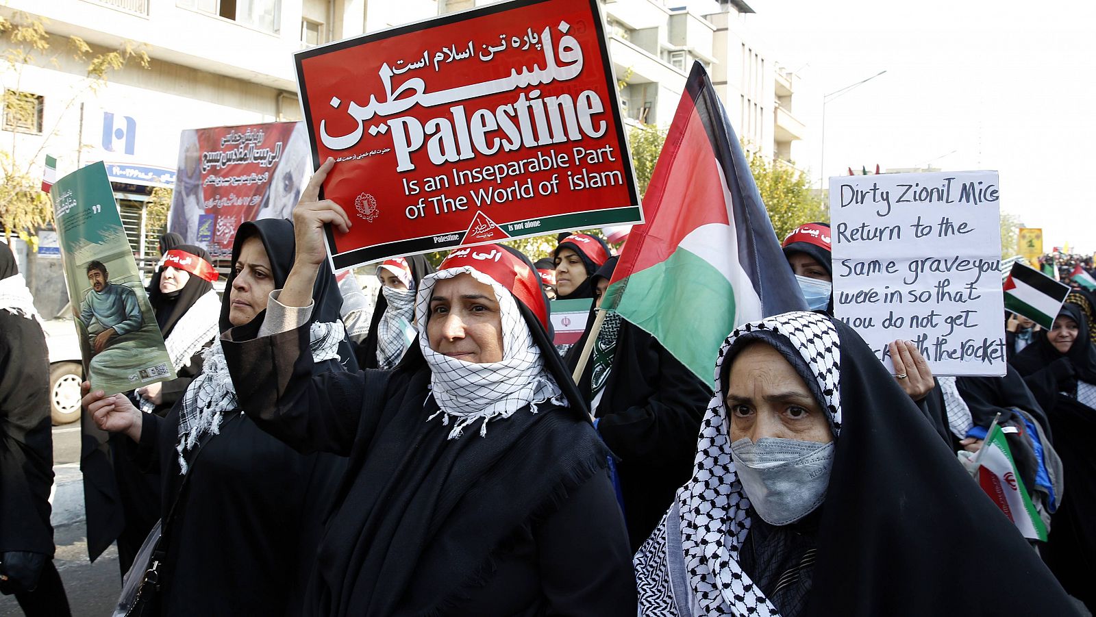 Irán se vuelca con la causa palestina frente a Israel en plena guerra en Gaza