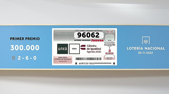 SELAE - Sorteo de la Lotería Nacional del 30/11/2023