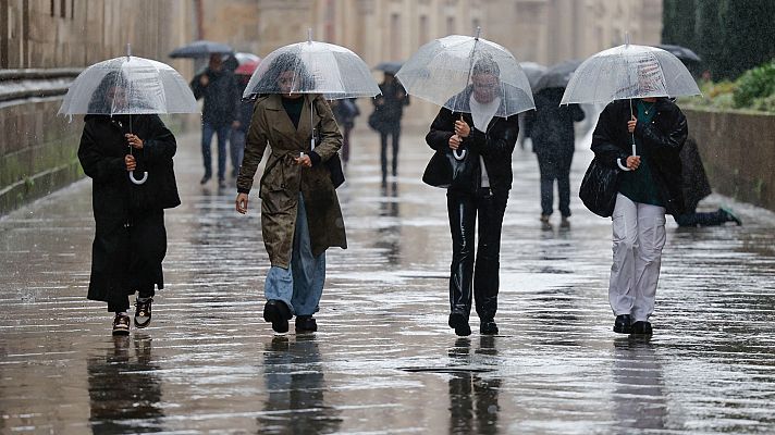 El tiempo - Lluvias generalizadas y bajada de temperaturas en casi toda España