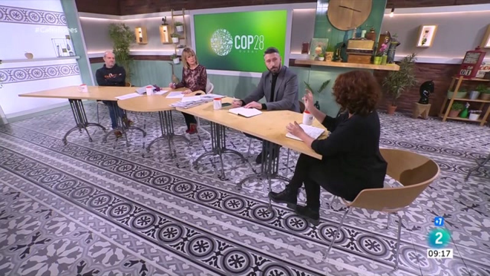 Joan Garriga, Ernesto Sevilla i la COP28